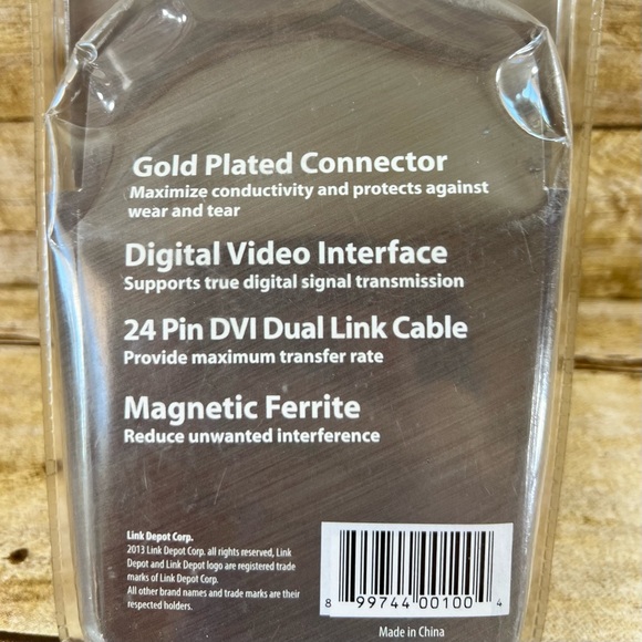 Link Depot DVI-DVI Premium Cable - Picture 4 of 7